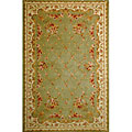 KAS Oriental Rugs. Inc. Kas Oriental Rugs. Inc. Jewel 8 X 10 Jewel Sage Green Floral Tre