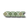 Original Style Original Style Large Triangle  &  Square Tumbled Glass Borders Tur