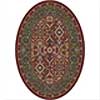 Milliken Milliken Sandakan 4 X 5 Oval Chili Area Rugs