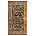 Nejad Rugs Nejad Rugs Mansion 16 X 26 Kashan Black / burgundy Area Rugs