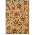 Couristan Couristan Givenry 10 X 13 Wild Orchids Ivory Area Rugs