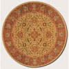 Couristan Couristan Mirage 7 Round Fantasia Apricot Area Rugs