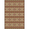 Central Oriental Central Oriental Medici Stripe 4 X 6 Medici Stripe Multi Area Ru