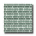Original Style Original Style Offset Sky Single Frosted Mosaic Yukon Tile  &  Sto