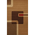 Foreign Accents Foreign Accents Bistro Loft 7 X 10 Bistro Brown Area Rugs