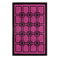 Nejad Rugs Nejad Rugs Omni 4 X 6 Purple / black Area Rugs