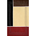 Foreign Accents Foreign Accents Festival Blocks 3 X 8 Runner Beige Area Rugs