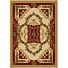 Carpet Art Deco Carpet Art Deco Vintage 2 X 7 Europa / blackcurrent-cream Area Rug