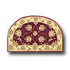 Home Dynamix Home Dynamix Akcents 2 X 3 Slice Brick Red Area Rugs