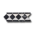 Original Style Original Style Stone Borders Black Athenian Diamond Tile  &  Stone