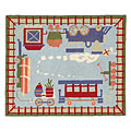 American Cottage Rugs American Cottage Rugs Children 2 X 2 Train Area Rugs