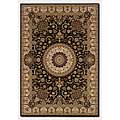 Couristan Couristan Himalaya 8 X 11 Sarouk Ebony Area Rugs