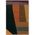 Couristan Couristan Kathmandu 9 X 13 Pillars Multi Color Black Area Rugs