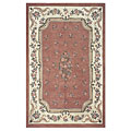 Nejad Rugs Nejad Rugs Floral Garden 3 X 10 Floral Aubuson Rose / ivory Area R