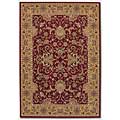 Couristan Couristan Izmir 4 X 5 Floral Bijar Persian Red Area Rugs