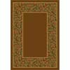 Milliken Milliken Latin Rose 8 Round Nutmeg Ii Area Rugs