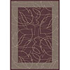 Carpet Art Deco Carpet Art Deco Soft 5 X 8 Leaf / purper Area Rugs
