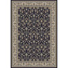 Central Oriental Central Oriental Emperor 6 Round Emperor Navy Area Rugs