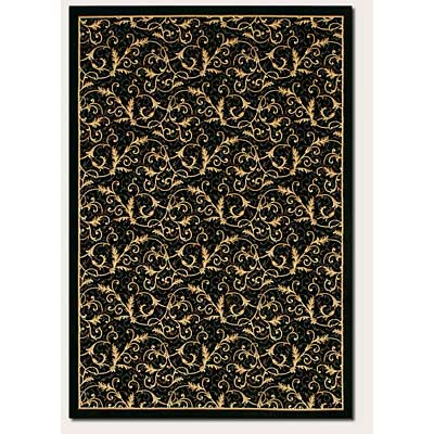 Couristan Couristan Ever Home 4 X 5 Royal Scroll Ebony Area Rugs