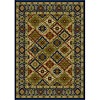 Carpet Art Deco Carpet Art Deco Heritage 4 X 5 Lavar Kerman / indigo Area Rugs