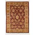 Couristan Couristan Chobi 2 X 12 Runner Sarouk Bordeaux Area Rugs