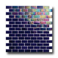 Original Style Original Style Iridescent Brickbond Glass Mosaic Elbrus Tile  &  S
