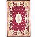 KAS Oriental Rugs. Inc. Kas Oriental Rugs. Inc. Ruby Runner 2 X 7 Ruby Ruby Fleur-de-lis