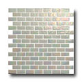 Original Style Original Style Iridescent Brickbond Glass Mosaic Mont Blanc Tile