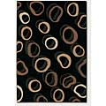Couristan Couristan Metro Collection 4 X 5 Rhythmics Ebony Area Rugs
