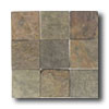 American Olean American Olean Tumbled Slate 12 X 12 India Multicolor Tile  &  Sto