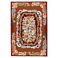 American Cottage Rugs American Cottage Rugs Bouquet 4 X 6 Bouquet Coffee Area Rugs