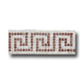 Original Style Original Style Stone Borders Red Athenian Key Tile  &  Stone
