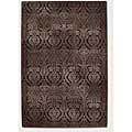 Couristan Couristan Bauhaus 2 X 8 Runner Gothic Black Area Rugs