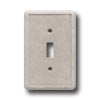 Questech Questech Dorset Switch Plates - Travertine Single Toggle Tile  &