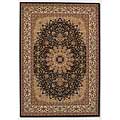 Couristan Couristan Izmir 5 X 8 Royal Kashan Ebony Area Rugs