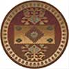 Milliken Milliken Ahvas 8 Round Toffee Area Rugs