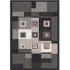Milliken Milliken Cipher 5 X 8 Oval Ebony Area Rugs