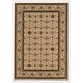 Couristan Couristan Himalaya 2 X 4 Imperial Yazd Antique Creme Area Rugs