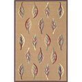 KAS Oriental Rugs. Inc. Kas Oriental Rugs. Inc. Veranda 5 X 8 Veranda Caramel / brown Leav