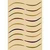 Carpet Art Deco Carpet Art Deco Infinity 2 X 3 New Wave / cream Area Rugs