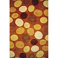 Momeni, Inc. Momeni, Inc. Guild 5x 8 Guild Brown Area Rugs