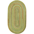 Capel Rugs Capel Rugs Medley 3x5 Oval Leaf Area Rugs
