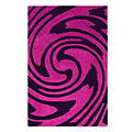 Nejad Rugs Nejad Rugs Jazzy 4 X 6 Purple / black Area Rugs