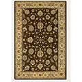 Couristan Couristan Yasmin 10 X 13 Qum Brown Cream Area Rugs