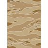 Milliken Milliken Contours 5 X 8 Golden Topaz Area Rugs