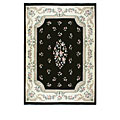 Nejad Rugs Nejad Rugs Floral Garden 3 X 6 Floral Aubuson Black / ivory Area R