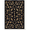 Couristan Couristan Silken Treasures 4 X 6 Elysium Midnight Area Rugs