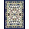 Carpet Art Deco Carpet Art Deco Primavera 5 X 8 Goa / prussian-blue Shell Area Rug