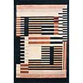 Momeni, Inc. Momeni, Inc. Lama 5 X 8 Black Area Rugs