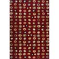 Momeni, Inc. Momeni, Inc. Odyssey 3 X 5 Odyssey Burgundy Area Rugs